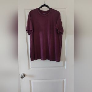 Old Navy Maroon Crew Neck Tee
